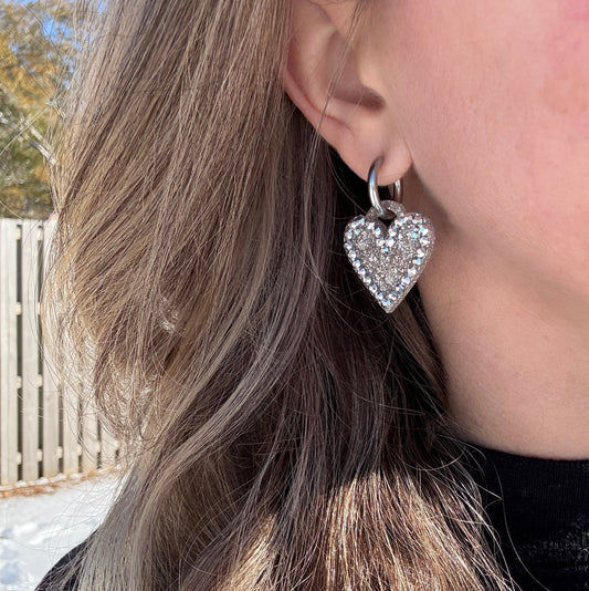 Hearts on Hoops | Silver