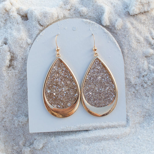 Moonfire Drop Earrings