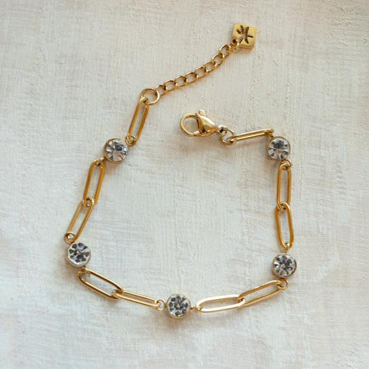 Crystal Link Bracelet