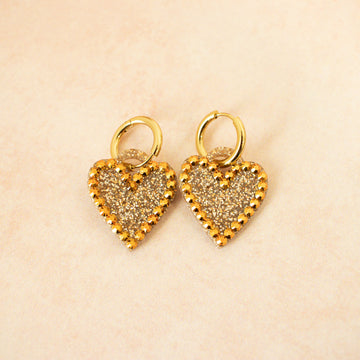 Hearts on Hoops | Gold