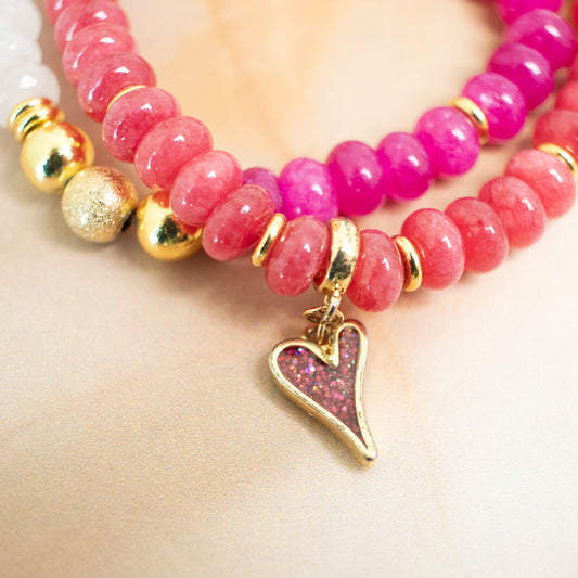 Valentine's Wrap Bracelet