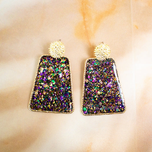 Mardi Gras Earrings