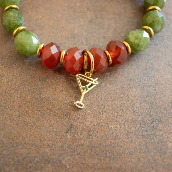 Alternate view of the Dirty Martini Bracelet