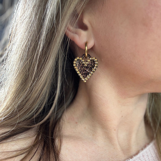 Hearts on Hoops | Chocolate
